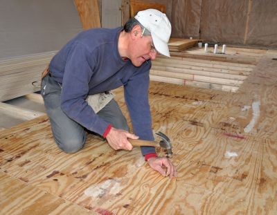 Reduce Noise with Subfloor Installation!