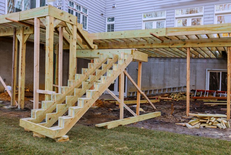 Ground Level Deck Construction in Norwalk, CT
