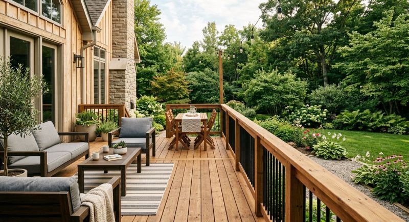 Hardwood Deck Installation in Redmond, WA