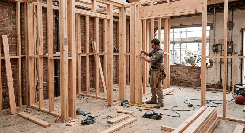 Home Remodeling Framing in Kansas City, KS