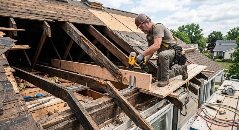 Roof Framing Repair in Wilmington, NC
