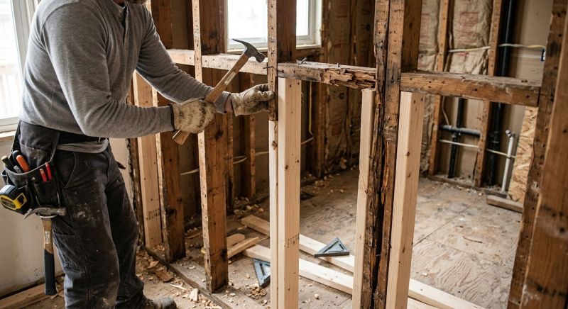 Structural Framing Replacement in Kansas City, KS